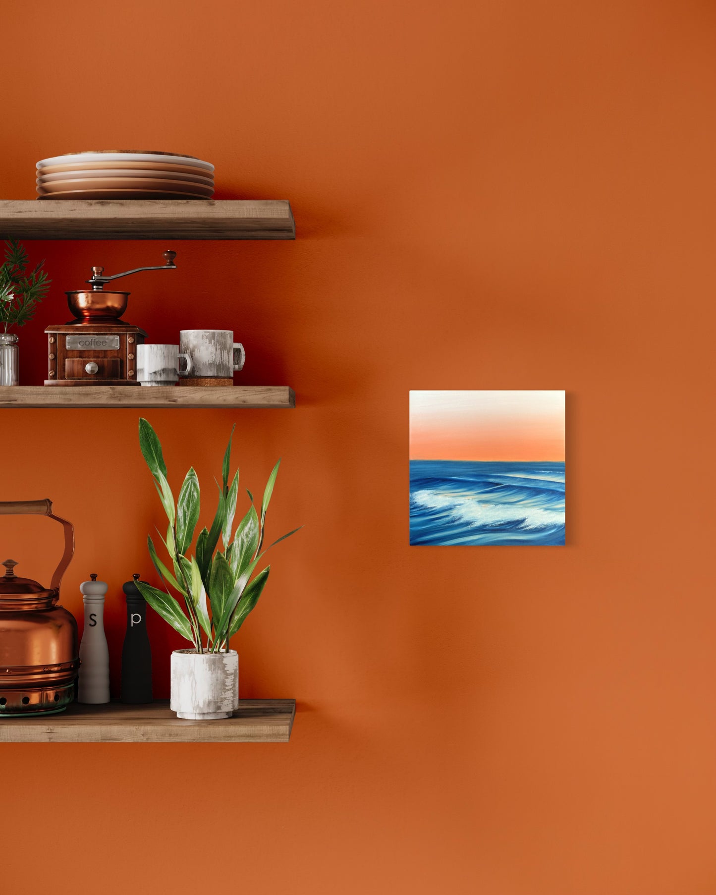 Douceur dorée - Impression 30 x 30 cm