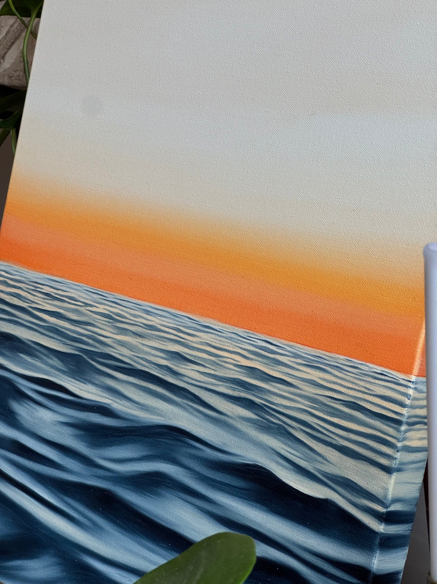 Saveur - Peinture à l'huile sur toile en coton
