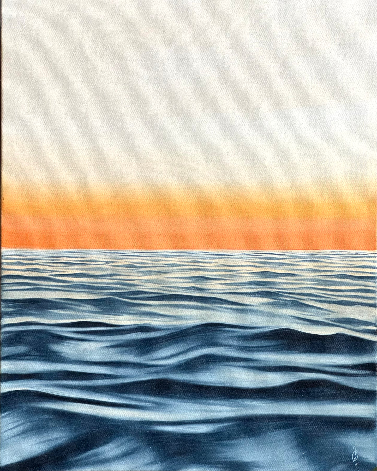 Saveur - Peinture à l'huile sur toile en coton